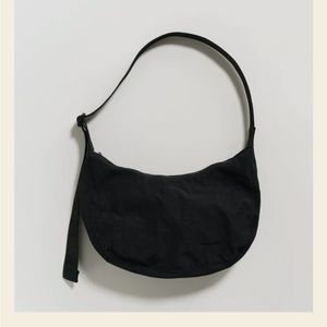 Baggu medium crescent bag - black